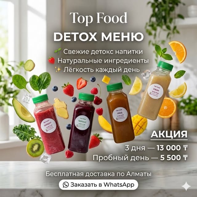 Detox меню